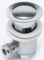 Смеситель для раковины AQUAme Prato AQMP6131 с донным клапаном, хром