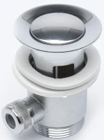 Смеситель для раковины AQUAme Prato AQMP6131 с донным клапаном, хром