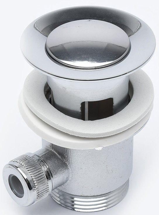 Смеситель для раковины AQUAme Prato AQMP6131 с донным клапаном, хром