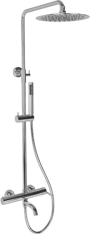Душевая стойка Raiber Graceful RP-006 хром