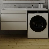Мебель для ванной комнаты Style Line Даллас 140 L Люкс Plus подвесная, зеркало DIWO Элиста