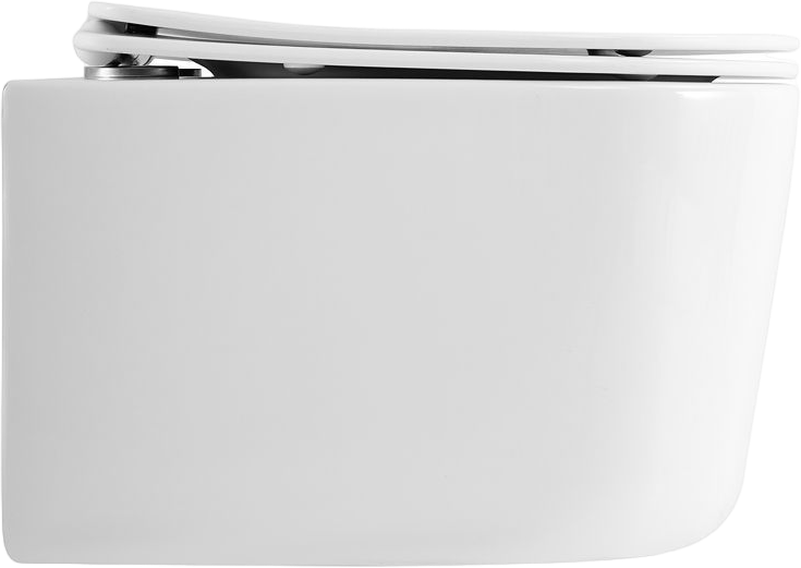 Комплект Унитаз подвесной Art&Max Bolzano AM001CHR/SC с микролифтом, белый + Крепления Geberit Duofix 111.815.00.1 к стене + Звукоизоляция + Инсталляция UP 320 111.300.00.5 + Кнопка Sigma 01 115.770.21.5 хром