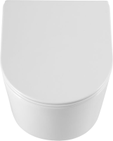 Комплект Унитаз подвесной Art&Max Bolzano AM001CHR/SC с микролифтом, белый + Крепления Geberit Duofix 111.815.00.1 к стене + Звукоизоляция + Инсталляция UP 320 111.300.00.5 + Кнопка Sigma 01 115.770.21.5 хром