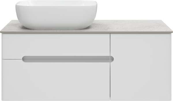 Тумба под раковину Misty Роял 100 белая