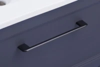 Тумба с раковиной ASB-Mebel Белмонти 85 ясень браш, софт синий