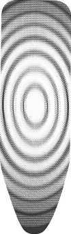 Чехол для гладильной доски Brabantia PerfectFit B 130861 124x38, титановые круги