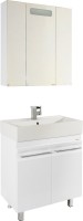 Тумба с раковиной Vod-Ok Мальта 70 белая