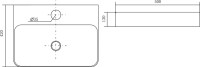Накладная раковина AQUATEK AQ3231-00