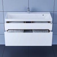 Тумба с раковиной СаНта Лондон 100 подвесная