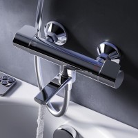 Душевой комплект Термостат AM.PM X-Joy F85A50000 + Гарнитур Inspire V2.0 F0150A000