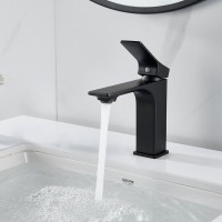 Смеситель для раковины Shevanik S6101H черный
