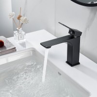 Смеситель для раковины Shevanik S6101H черный