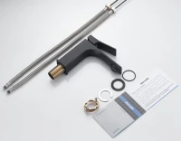 Смеситель для раковины Shevanik S6101H черный