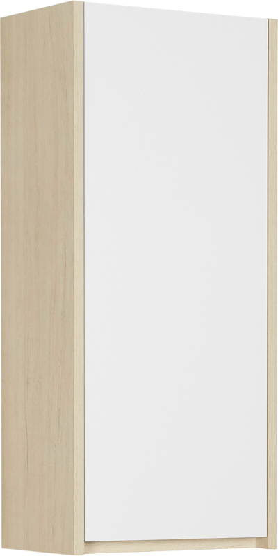 Шкаф AQUATON Сканди 35 белый, дуб верона