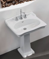 Раковина ArtCeram Hermitage HEL002 01 00 с пьедесталом