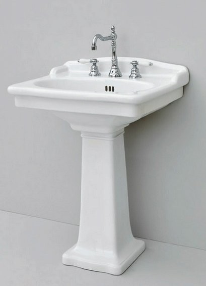 Раковина ArtCeram Hermitage HEL002 01 00 с пьедесталом
