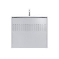 Тумба под раковину без столешницы AM.PM Func 80 белая матовая, с 2 ящиками