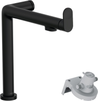 Смеситель для кухни Hansgrohe Aqittura M91 76804670 матовый черный