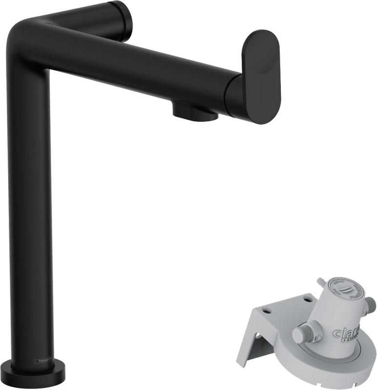 Смеситель для кухни Hansgrohe Aqittura M91 76804670 матовый черный