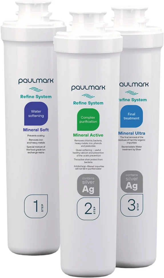 Комплект Мойка кухонная Paulmark Velten PM805951-BS брашированная нержавеющая сталь + Смеситель Essen Es213011-NI никель + Фильтр Refine System
