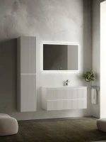 Тумба с раковиной Sancos Snob R 100 см, R, bianco