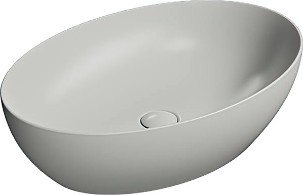 Накладная раковина GSI Pura 884217 60 см, серая