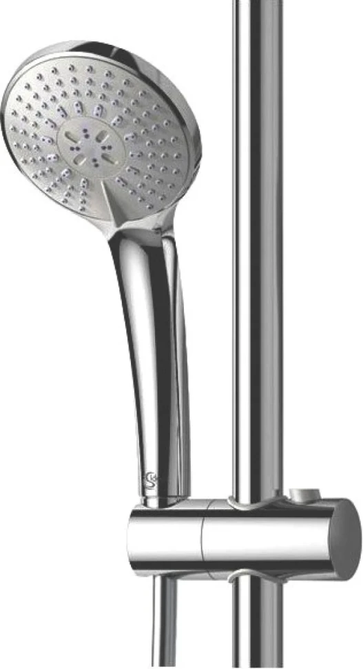 Душевой комплект Смеситель Ideal Standard Ceraline BC199AA + Стойка IdealRain A6281AA