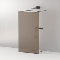 Душевая перегородка Cezares Liberta -L-2-100-BR-NERO