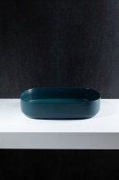 Накладная раковина Allen Brau Fantasy Oval 55x36, петроль
