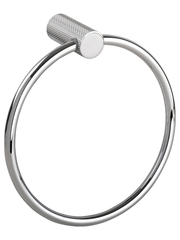 Держатель для полотенец Bemeta Brilia 177204060 полированное серебро, кольцо