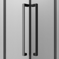 Душевой уголок AM.PM Func W84G-403-12080-BT 120х80 см, профиль черный матовый