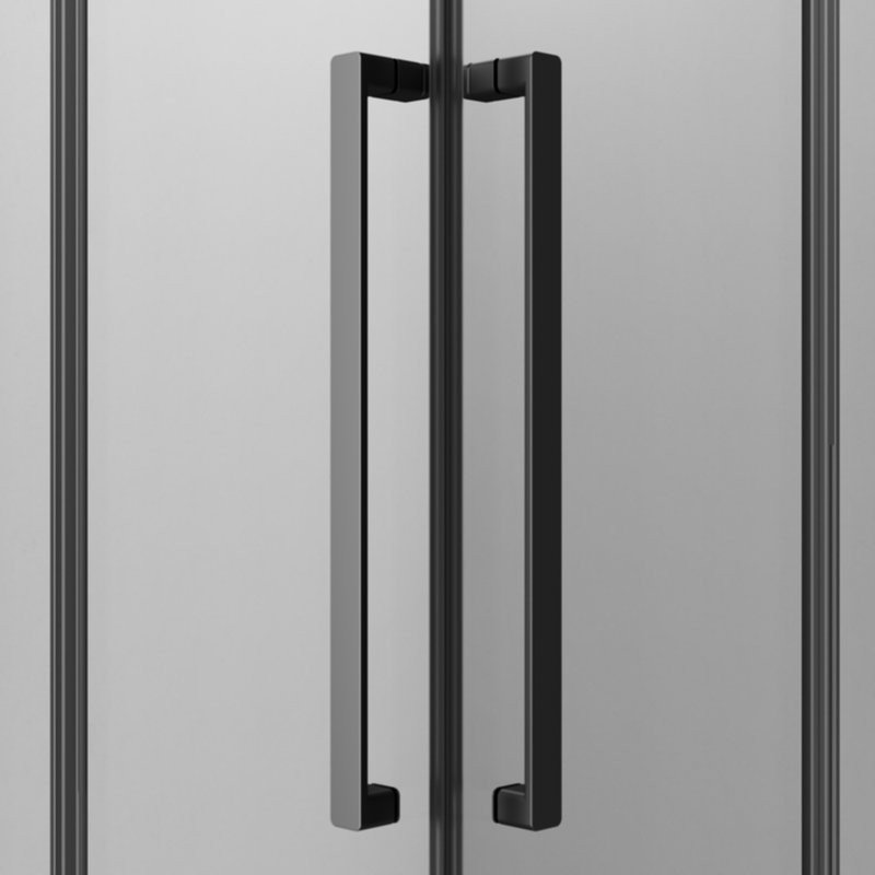 Душевой уголок AM.PM Func W84G-403-12080-BT 120х80 см, профиль черный матовый