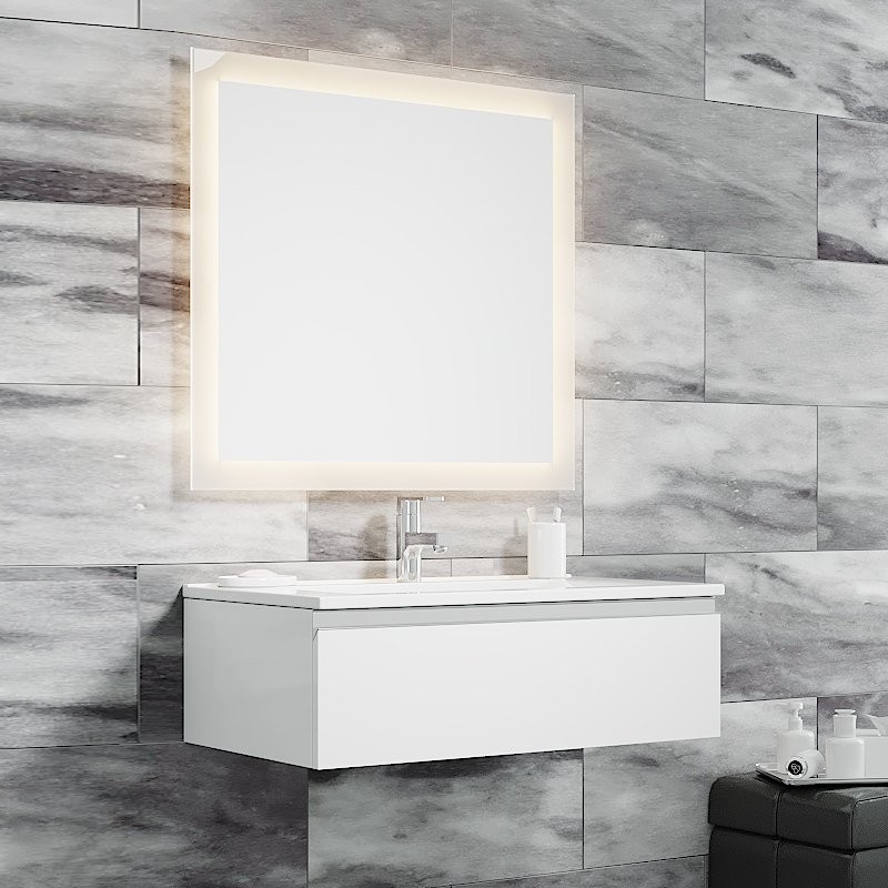 Мебель для ванной комнаты Sanvit Авеню 1 90, белая