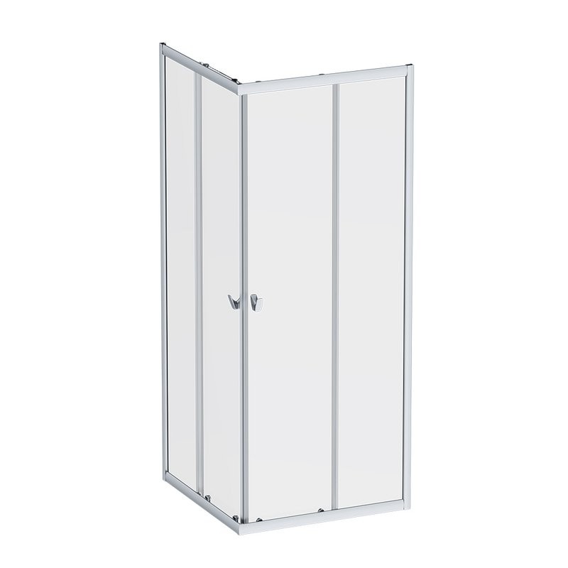 Душевой уголок AM.PM Sunny W87G-403-8080-MT 80x80 см, серебро