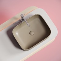 Накладная раковина Ceramicanova Element CN6052MC капучино матовая