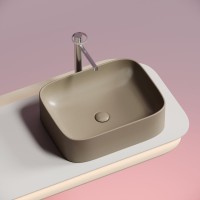 Накладная раковина Ceramicanova Element CN6052MC капучино матовая