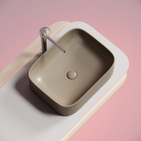 Накладная раковина Ceramicanova Element CN6052MC капучино матовая