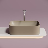 Накладная раковина Ceramicanova Element CN6052MC капучино матовая