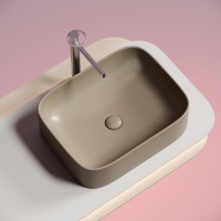 Накладная раковина Ceramicanova Element CN6052MC капучино матовая