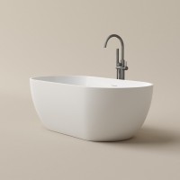 Акриловая ванна Leaf 1700x800x580, отдельностоящая, FB20 Акриловая ванна Leaf 1700x800x580, отдельностоящая, FB20