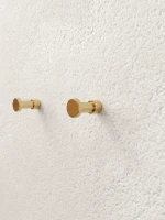 Крючок DEKOR BANYO Alina Gold A40 408 12 золото, на шурупах Крючок DEKOR BANYO Alina Gold A40 408 12 золото, на шурупах