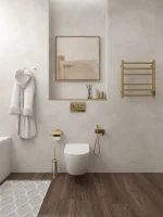 Крючок DEKOR BANYO Alina Gold A40 408 12 золото, на шурупах Крючок DEKOR BANYO Alina Gold A40 408 12 золото, на шурупах