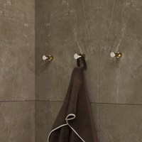 Крючок DEKOR BANYO Alina Gold A40 408 12 золото, на шурупах Крючок DEKOR BANYO Alina Gold A40 408 12 золото, на шурупах