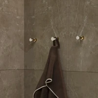Крючок DEKOR BANYO Alina Gold A40 408 12 золото, на шурупах Крючок DEKOR BANYO Alina Gold A40 408 12 золото, на шурупах