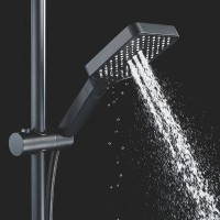 Душевая стойка Shevanik S6136H черная