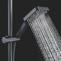 Душевая стойка Shevanik S6136H черная