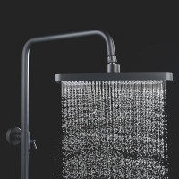Душевая стойка Shevanik S6136H черная