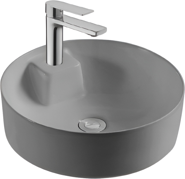 Накладная раковина AQUATEK Европа AQ5212-MG матовая серая