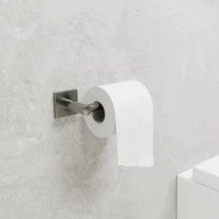 Держатель для туалетной бумаги без крышки Fixsen Lux Satin, FX-16010A сатин