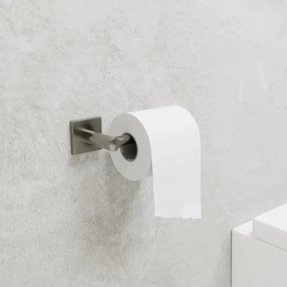 Держатель для туалетной бумаги без крышки Fixsen Lux Satin, FX-16010A сатин